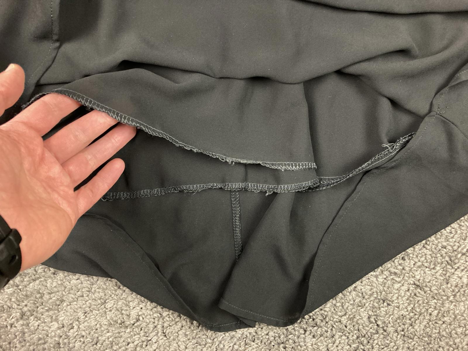 Zara Black Beaded Neckline Sleeveless Shift Dress Lined Cocktail Party Sz S