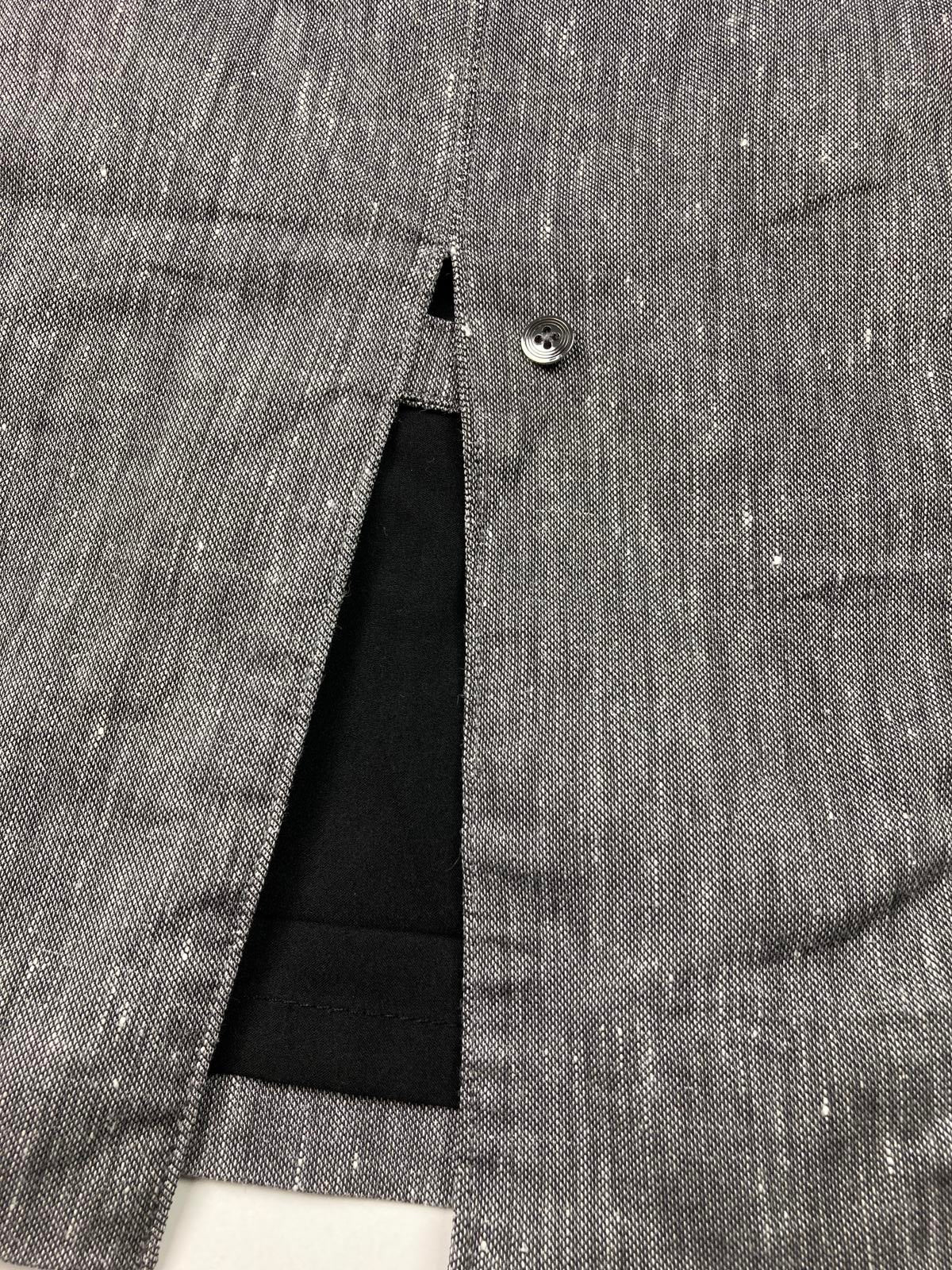 White House Black Market Linen-Blend Pencil Skirt Lined Gray Fleck Women’s Sz 12