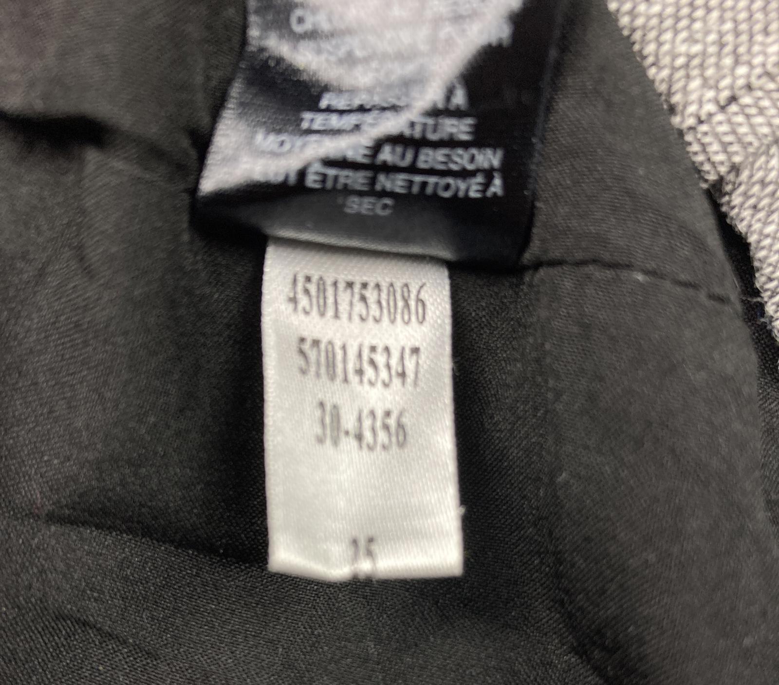White House Black Market Linen-Blend Pencil Skirt Lined Gray Fleck Women’s Sz 12