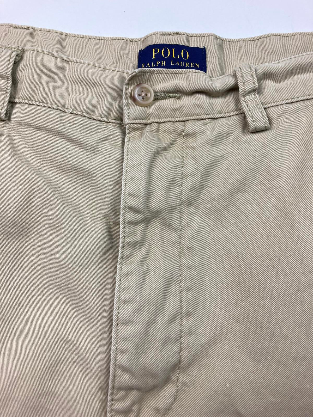 Polo Ralph Lauren Classic Chino Shorts Men’s Size 35 Khaki Cotton Casual