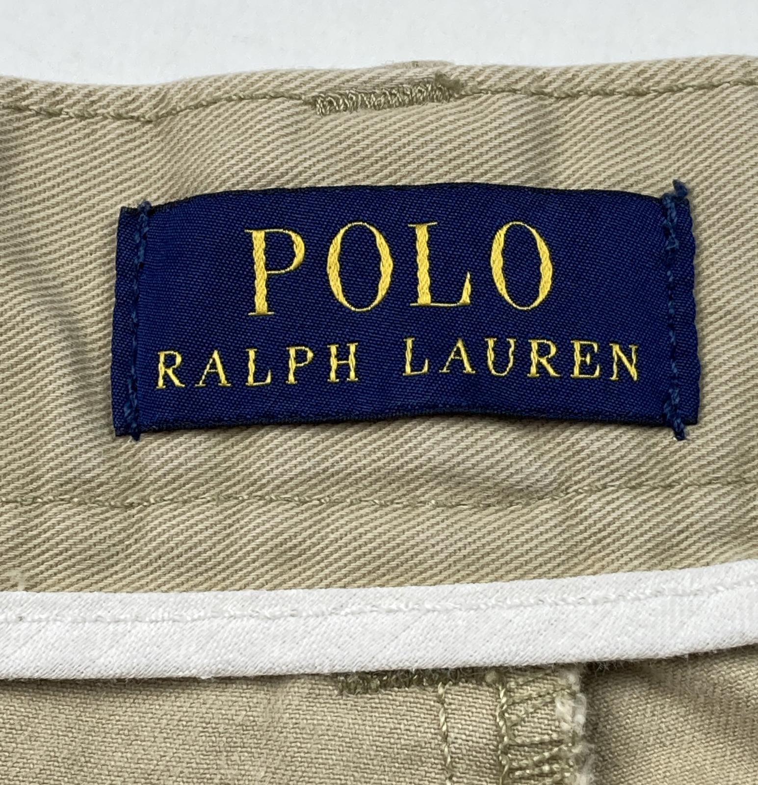 Polo Ralph Lauren Classic Chino Shorts Men’s Size 35 Khaki Cotton Casual