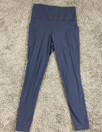 Athleta Salutation Stash Pocket II Tight Leggings Navy Blue Powervita Sz Small