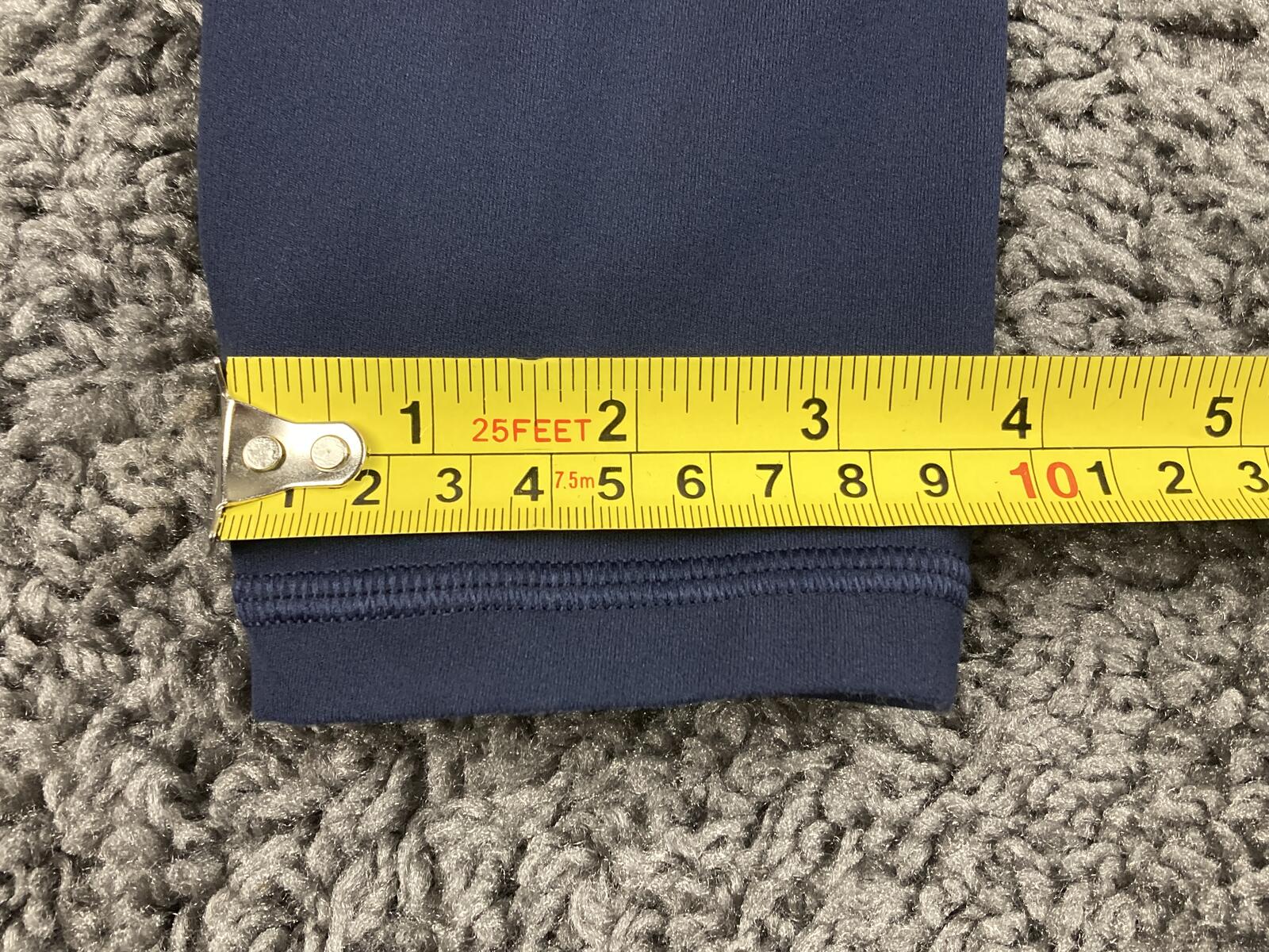 Athleta Salutation Stash Pocket II Tight Leggings Navy Blue Powervita Sz Small