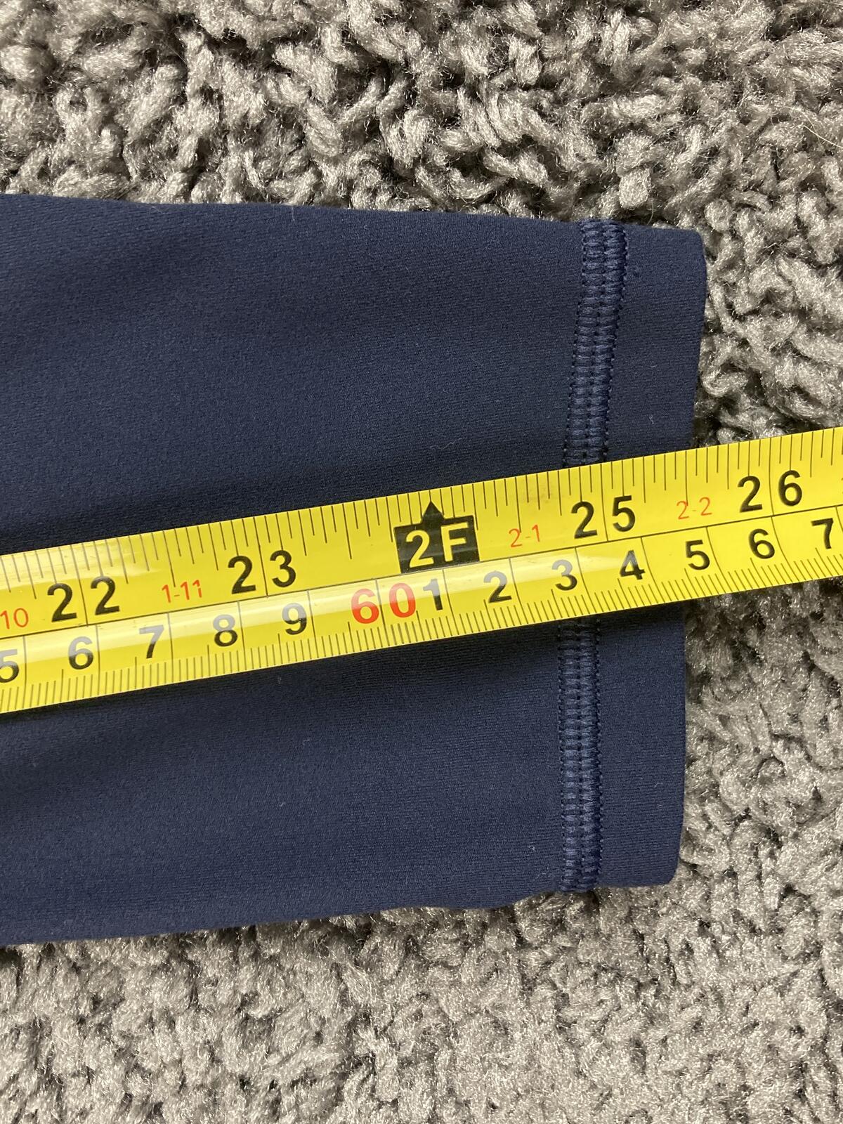 Athleta Salutation Stash Pocket II Tight Leggings Navy Blue Powervita Sz Small