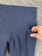 Athleta Salutation Stash Pocket II Tight Leggings Navy Blue Powervita Sz Small