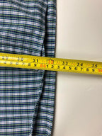 Ralph Lauren Big Shirt Sz XXL Green Blue Plaid Long Sleeve 100% Cotton