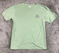 Quiksilver T-Shirt Men's XL Green Original Boardshort Co Surf Logo