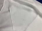 BCBG MaxAzria Top Womens Size Small Julianna White Sleeveless Ruffle Zip Back