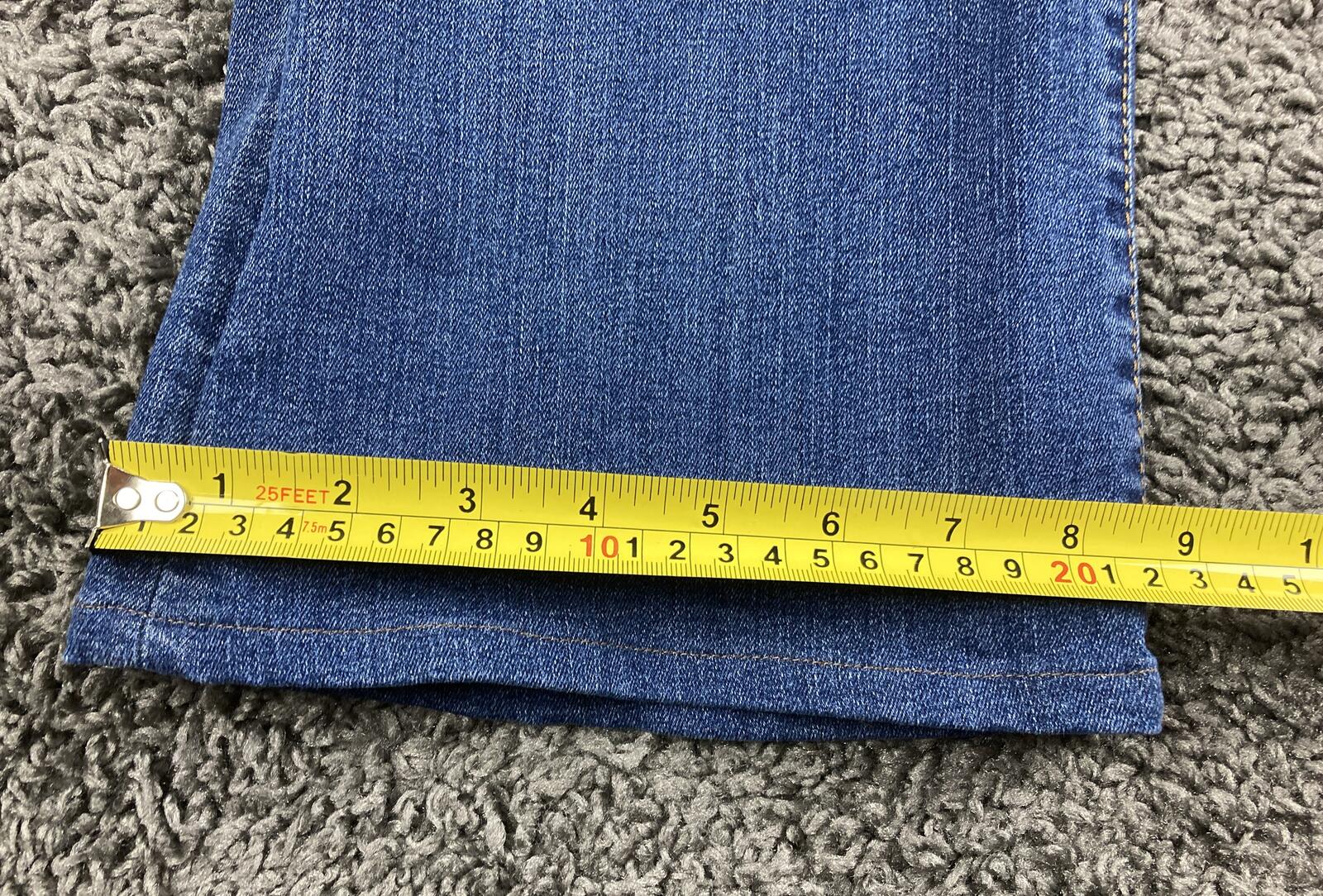KUT from the Kloth Natalie Bootcut Jeans Womens Blue Medium Wash Stretch Sz 12P