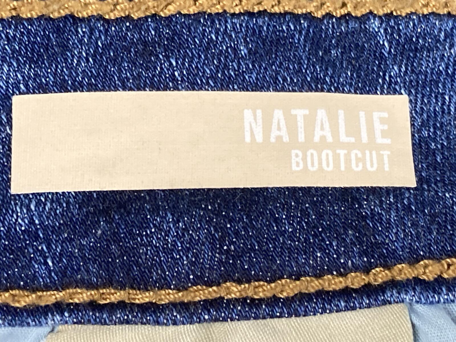 KUT from the Kloth Natalie Bootcut Jeans Womens Blue Medium Wash Stretch Sz 12P