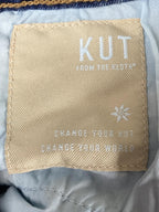 KUT from the Kloth Natalie Bootcut Jeans Womens Blue Medium Wash Stretch Sz 12P