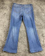 KUT from the Kloth Natalie Bootcut Jeans Womens Blue Medium Wash Stretch Sz 12P