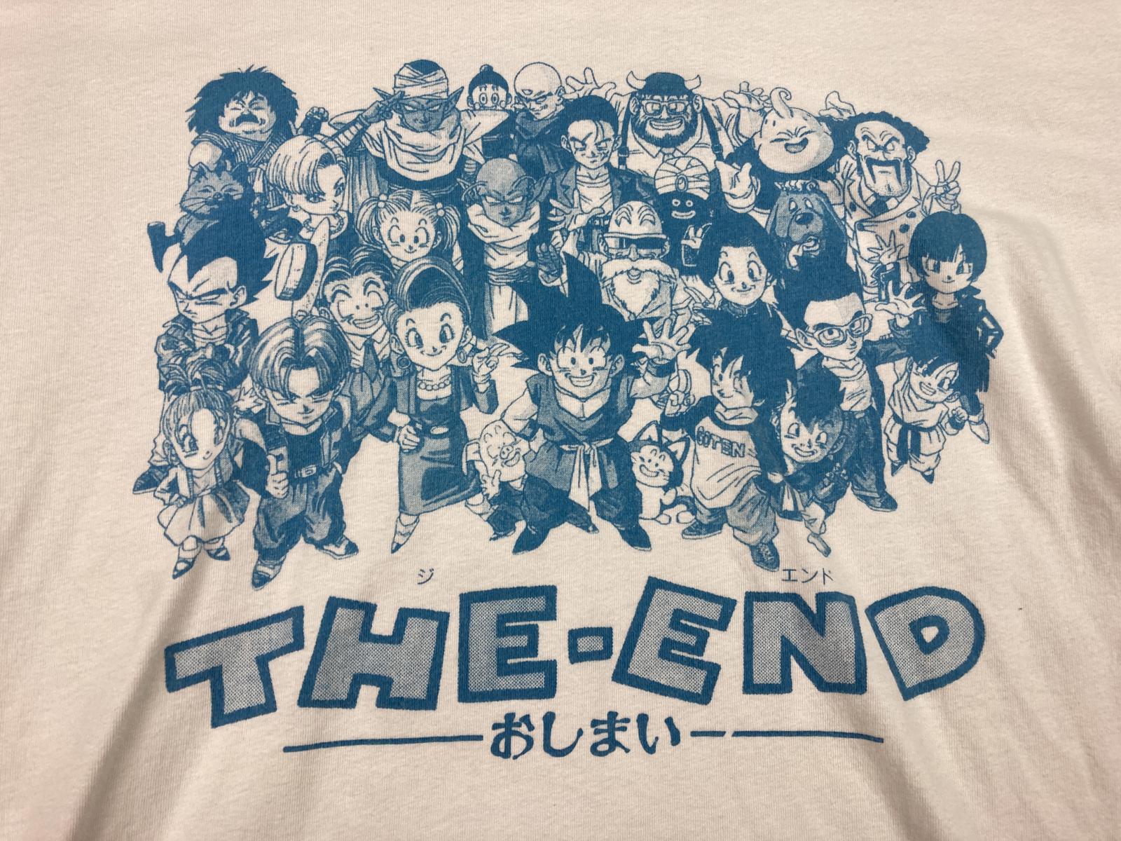 Uniqlo Dragon Ball Shonen Jump 50th Aniversery The End T shirt Size Large