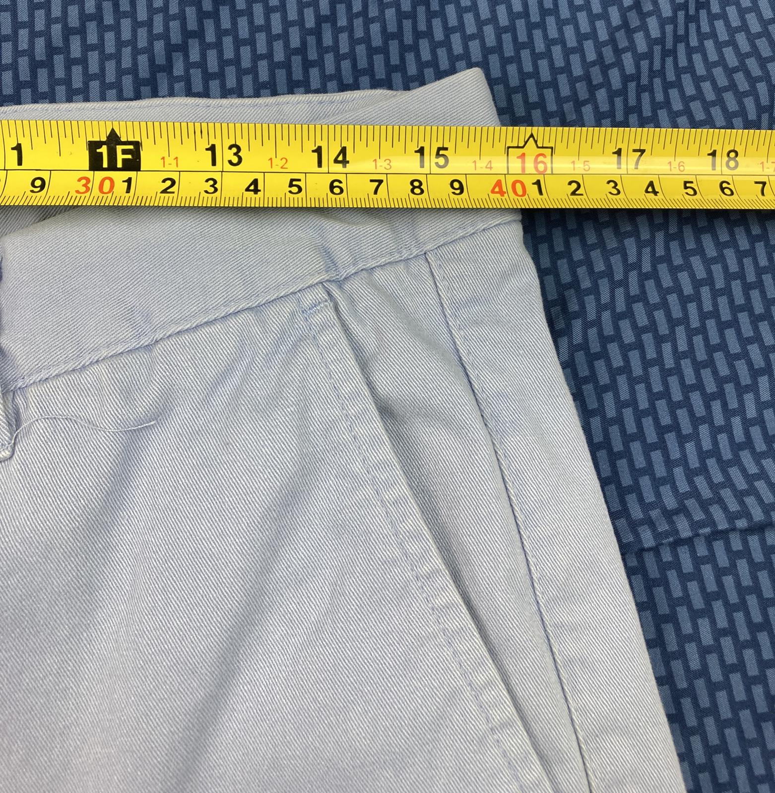 TAYLRD Men’s Slim Fit Chino Pants Sz 31x32 Lt Blue Cotton Casual Dress Trouser