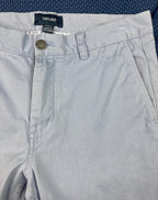 TAYLRD Men’s Slim Fit Chino Pants Sz 31x32 Lt Blue Cotton Casual Dress Trouser