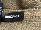 CAT Caterpillar Black Stretch Canvas Fleece Lined Work Pants Cotton Blend 38x29