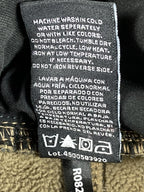 CAT Caterpillar Black Stretch Canvas Fleece Lined Work Pants Cotton Blend 38x29