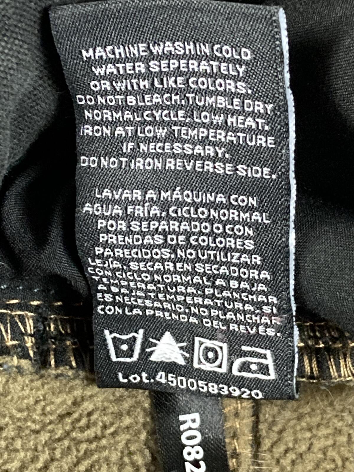 CAT Caterpillar Black Stretch Canvas Fleece Lined Work Pants Cotton Blend 38x29
