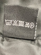 MSK Petite Satin Floral Jacket White Red Black Zip Front Lined Long Sleeve Sz PM