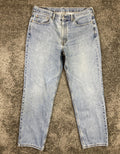 Levi’s 550 Relaxed Fit Jeans Mens Light Wash 100% Cotton Denim Sz 36x32