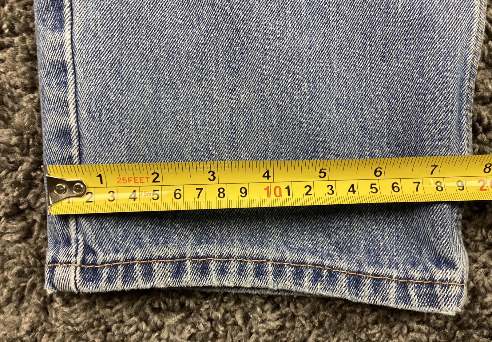 Levi’s 550 Relaxed Fit Jeans Mens Light Wash 100% Cotton Denim Sz 36x32