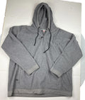 ProSpirit Men’s Hoodie Pullover Grey Fleece 1/4 Zip Size XXL Zip Pockets