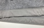 ProSpirit Men’s Hoodie Pullover Grey Fleece 1/4 Zip Size XXL Zip Pockets