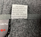 ProSpirit Men’s Hoodie Pullover Grey Fleece 1/4 Zip Size XXL Zip Pockets