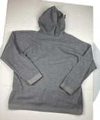 ProSpirit Men’s Hoodie Pullover Grey Fleece 1/4 Zip Size XXL Zip Pockets