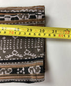 Pilcro and the Letterpress Micro-cord Tan Black Aztec Print Skinny Jeans Size 31