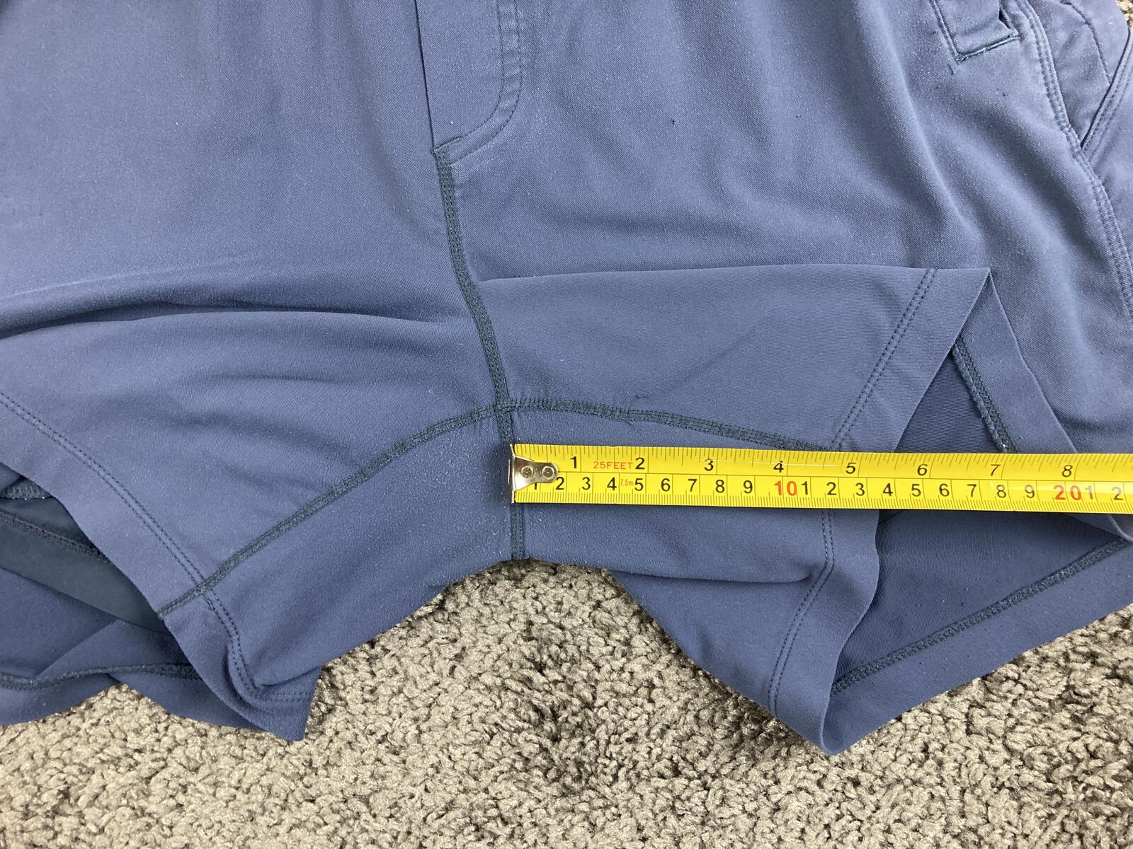 Birddogs Boomstick Gym Shorts Mens Blue Pink Lined Athletic Workout Sz XL