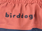 Birddogs Boomstick Gym Shorts Mens Blue Pink Lined Athletic Workout Sz XL