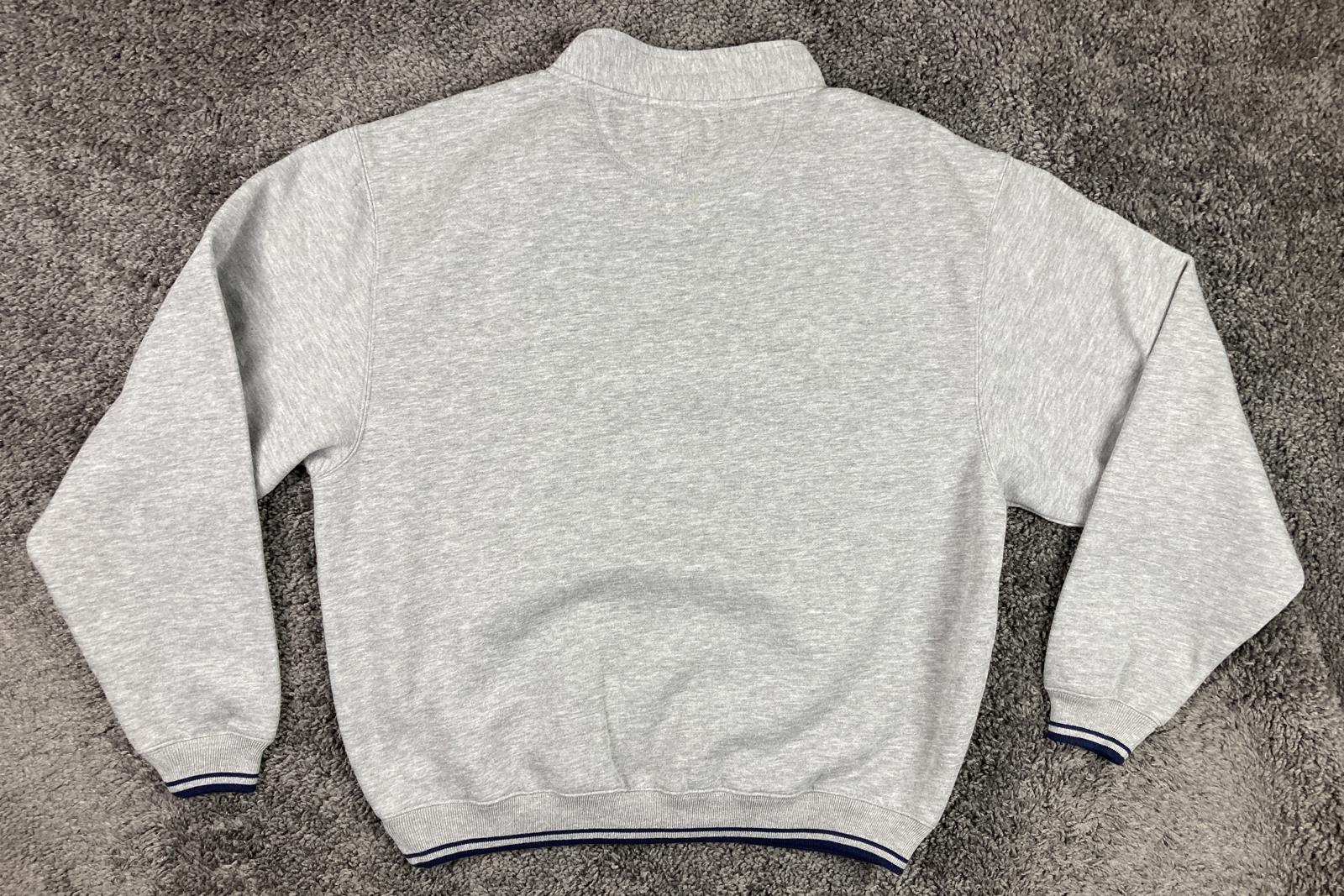 Royal Caribbean International Quarter Zip Pullover Sweatshirt Gray Sz L/XL