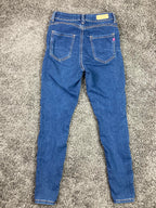 Tailor Vintage Skinny Jeans Womens Dark Wash Stretch Denim Slim Fit Sz 0