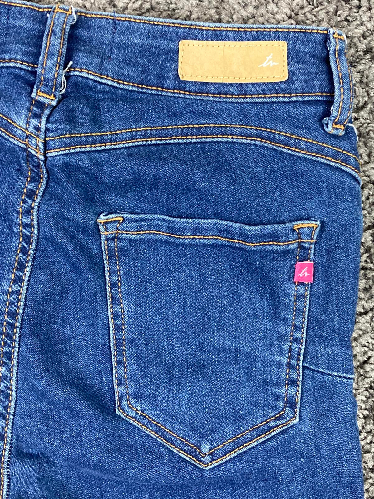 Tailor Vintage Skinny Jeans Womens Dark Wash Stretch Denim Slim Fit Sz 0