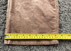 PAIGE Sloane Velvet Bootcut Pants Dusty Rose Low Rise Stretch Luxury Sz  29