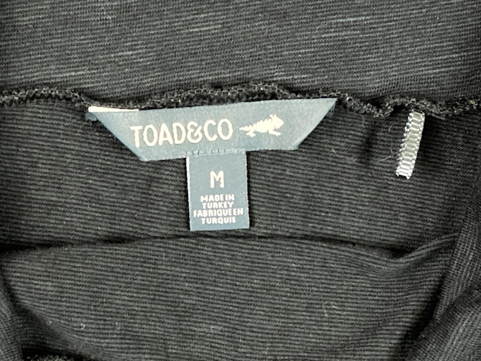 Toad & Co Chaka Skirt Womens Charcoal Gray Stretch A Line Pull On Sz M