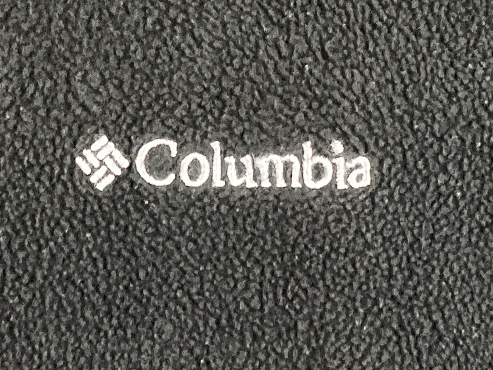 Columbia Womens Long Fleece Hoodie Jacket Charcoal Gray Full Zip Outdoor Size XL