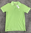 Timberland Mens Polo Shirt  Lime Green Short Sleeve Organic Cotton NWT Sz Medium