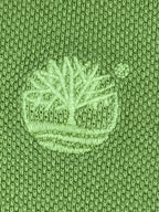 Timberland Mens Polo Shirt  Lime Green Short Sleeve Organic Cotton NWT Sz Medium