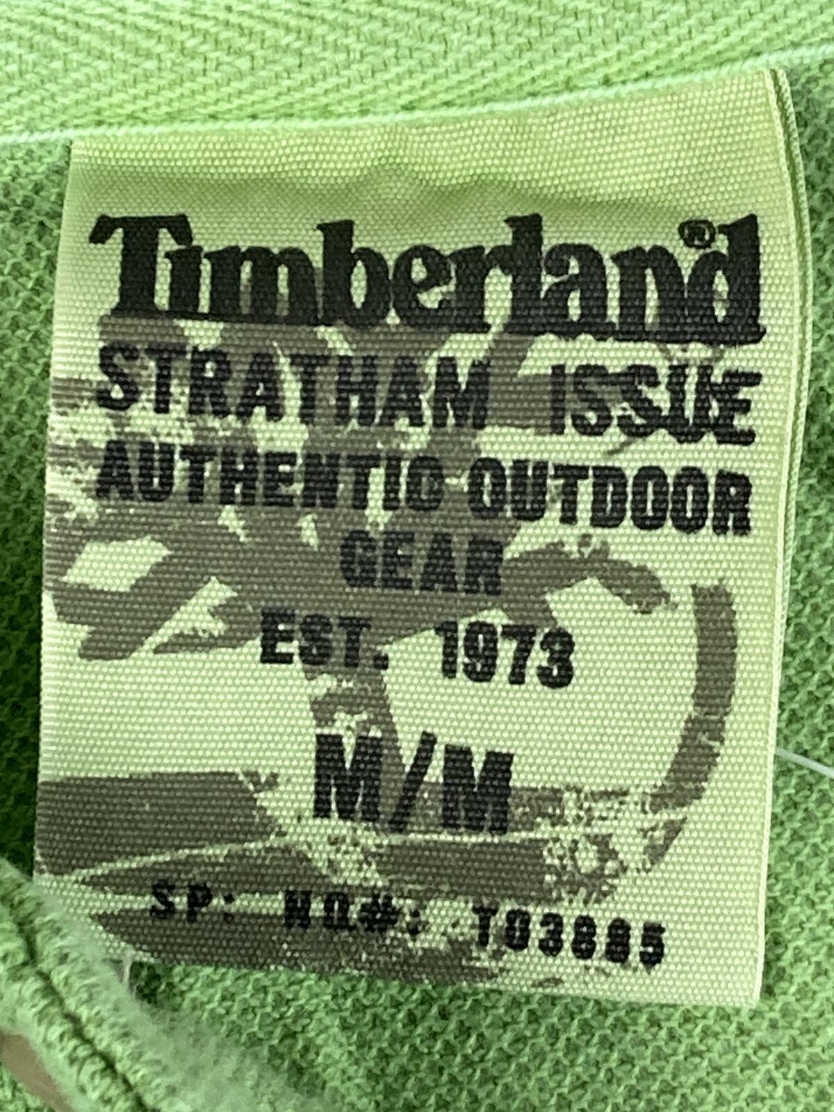 Timberland Mens Polo Shirt  Lime Green Short Sleeve Organic Cotton NWT Sz Medium