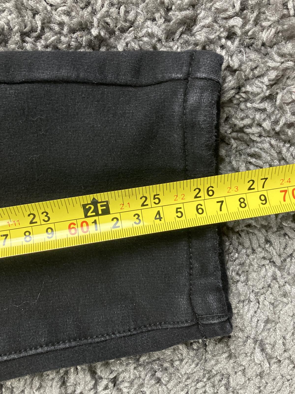 Tahari Premium Denim Jeans Womens Black High Stretch Skinny Ankle  14P