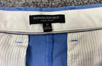 Banana Republic Aiden Men’s Shorts Size 32 Blue Stretch Chino Cotton