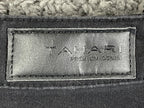 Tahari Premium Denim Jeans Womens Black High Stretch Skinny Ankle  14P