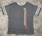 Marvel Lootwear Ant-Man and Wasp Ringer Tee Gray Size XL Limited Edition