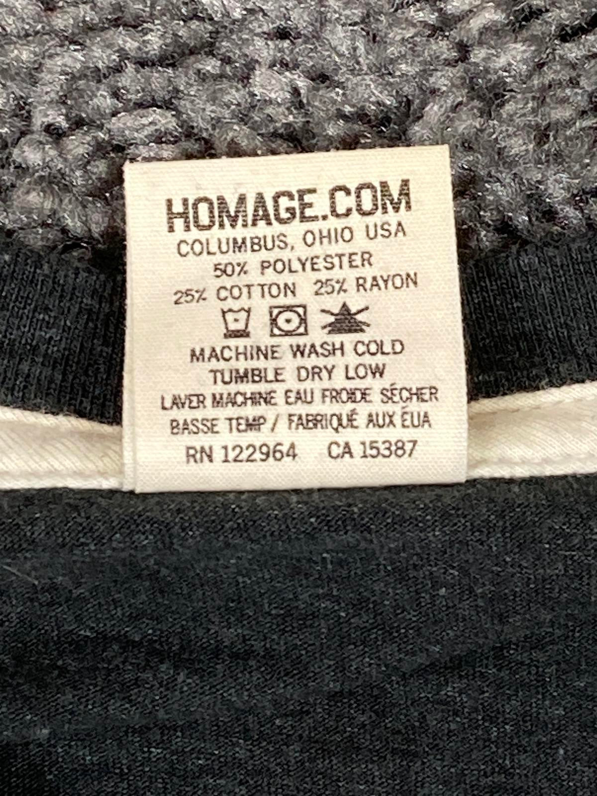 Homage T-Shirt Men's Black NBA Jam Charlotte Hornets Ball/Hayward Size L
