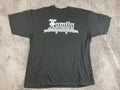 Streetwise Clothing Co Shirt Mens Family Over Everything Black Tee USA Sz 3XL