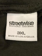 Streetwise Clothing Co Shirt Mens Family Over Everything Black Tee USA Sz 3XL