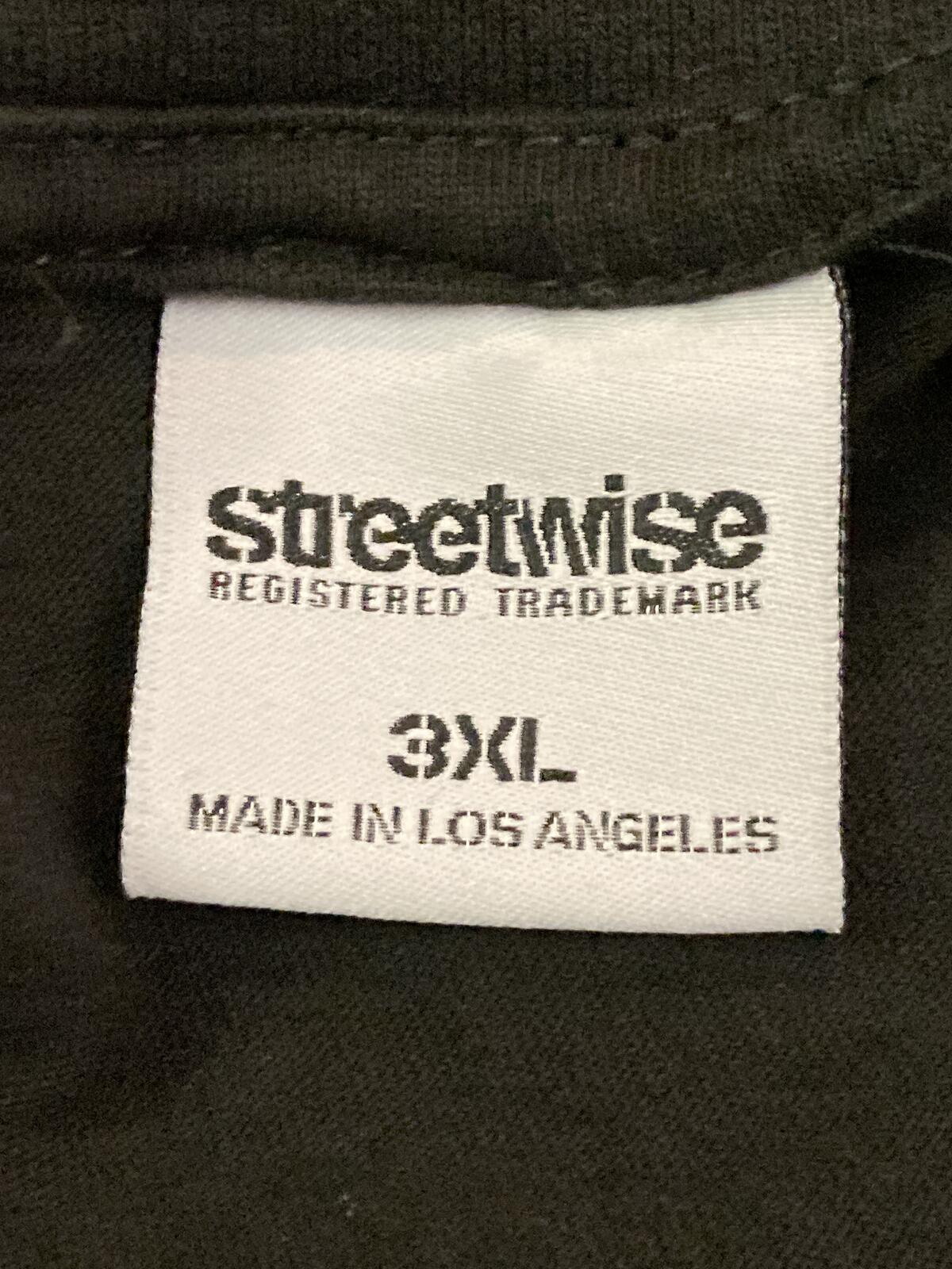 Streetwise Clothing Co Shirt Mens Family Over Everything Black Tee USA Sz 3XL