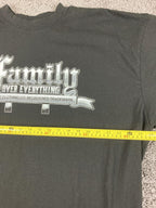 Streetwise Clothing Co Shirt Mens Family Over Everything Black Tee USA Sz 3XL